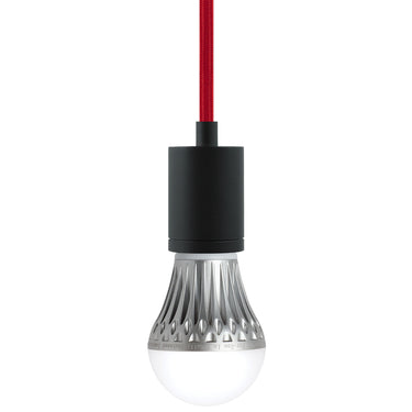 Industrial-style SoCo ceiling pendant light fixture for commercial dining spaces