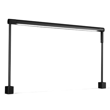 Sobre plug-in LED task lamp with occupancy sensor and dimmer