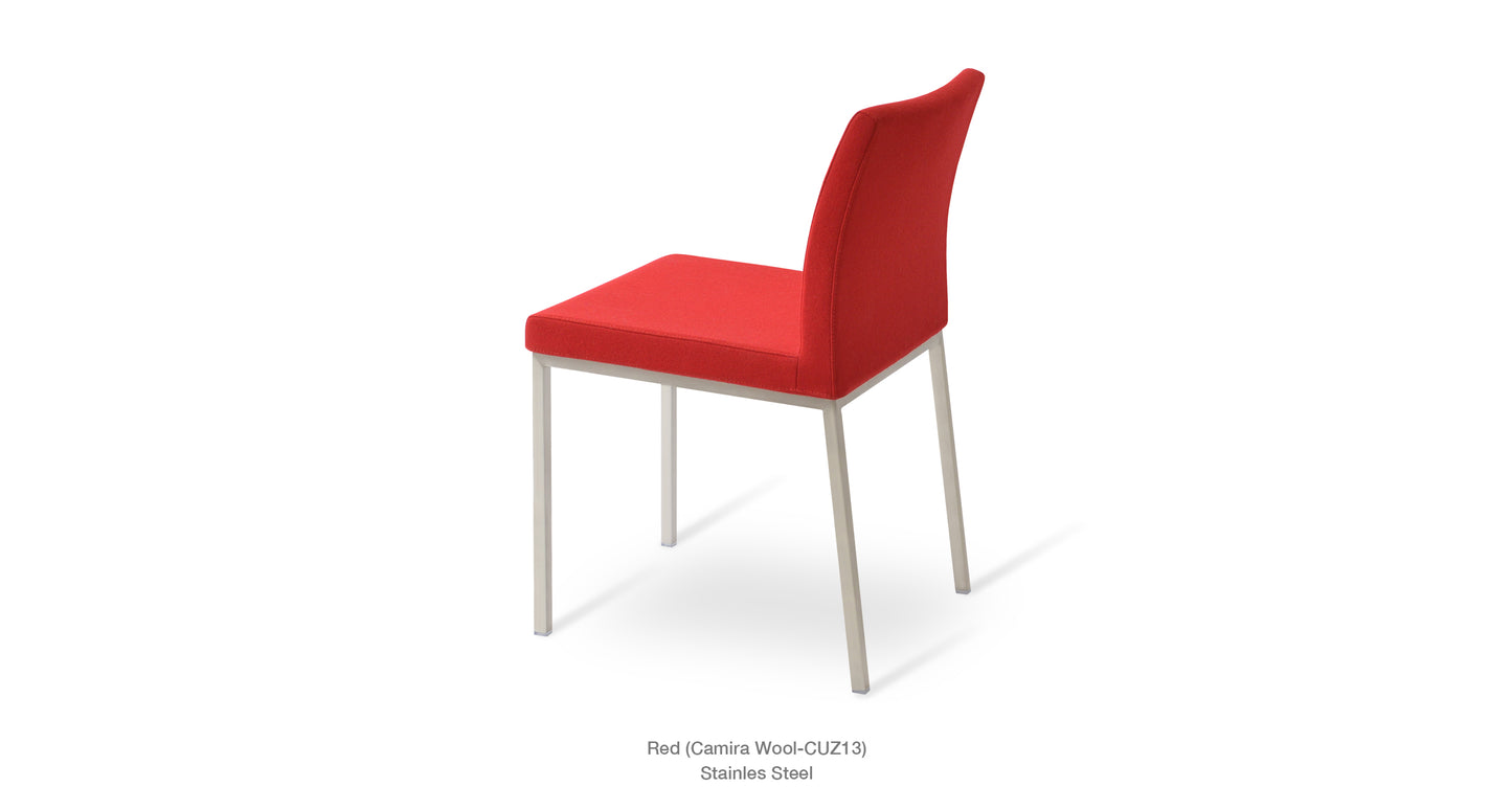 Soho Concept Aria Metal Chair - Fabric