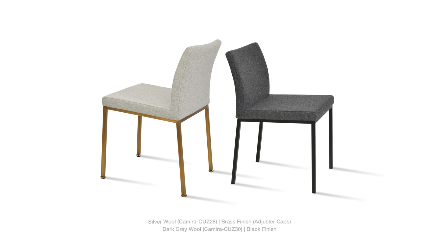 Soho Concept Aria Metal Chair - Fabric