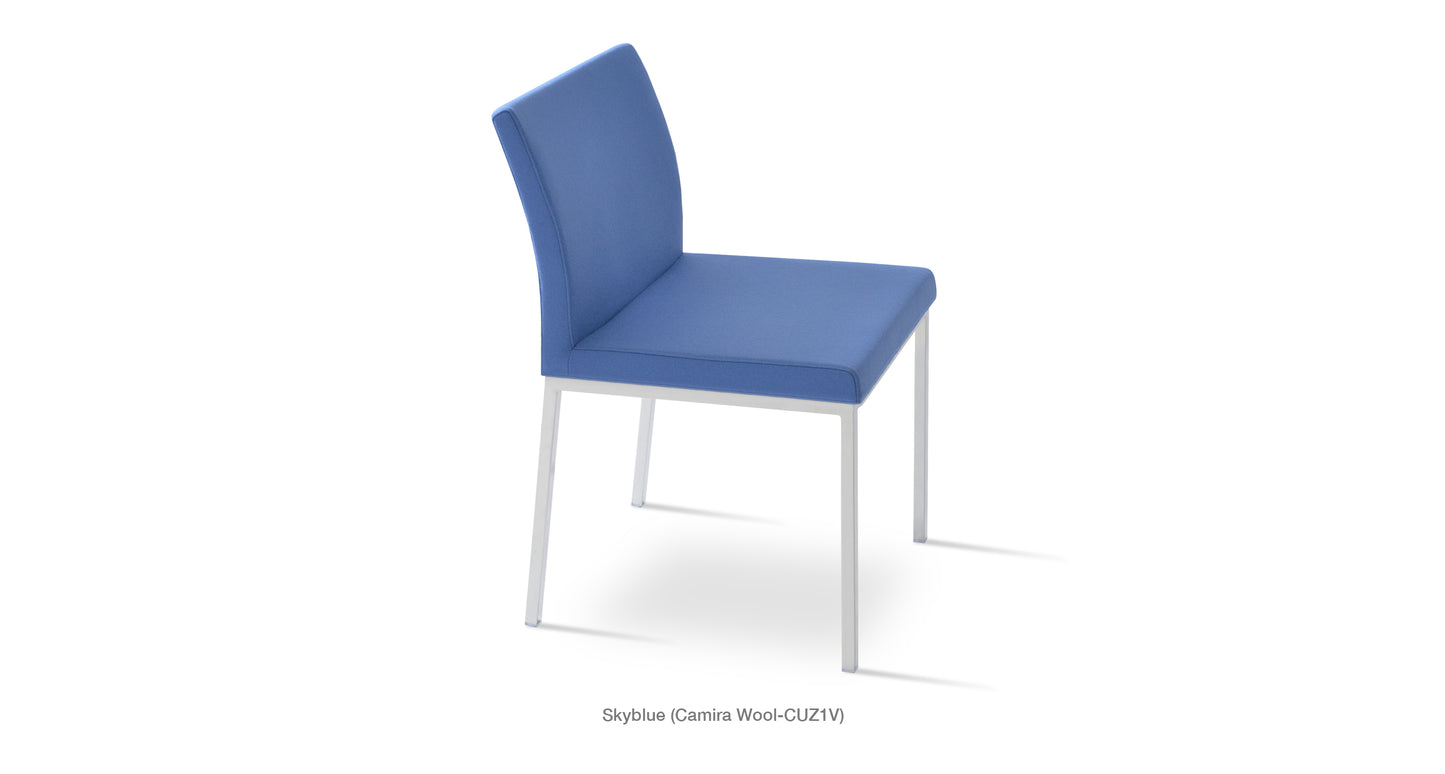 Soho Concept Aria Metal Chair - Fabric