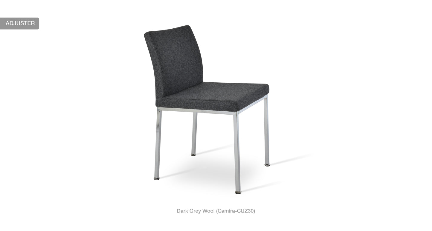 Soho Concept Aria Metal Chair - Fabric