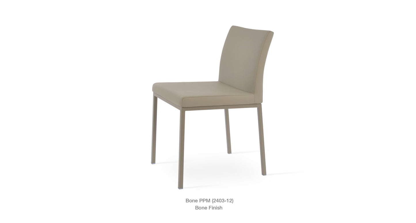 Soho Concept Aria Metal Chair - Leather