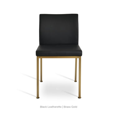 Aria Metal Chair Leather by SohoConcept - New