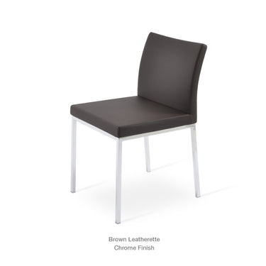 Aria Metal Chair Leather by SohoConcept - New