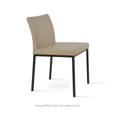 Aria Metal Chair Leather by SohoConcept - New