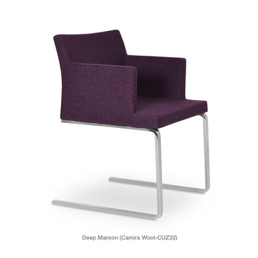 Soho Flat Armchair Fabric by SohoConcept - New