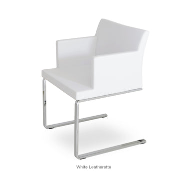 Soho Flat Armchair Leather by SohoConcept - New