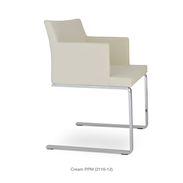 Soho Flat Armchair Leather by SohoConcept - New