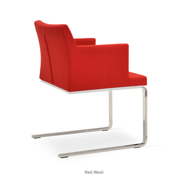 Soho Flat Armchair Fabric by SohoConcept - New