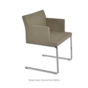 Soho Flat Armchair Fabric by SohoConcept - New