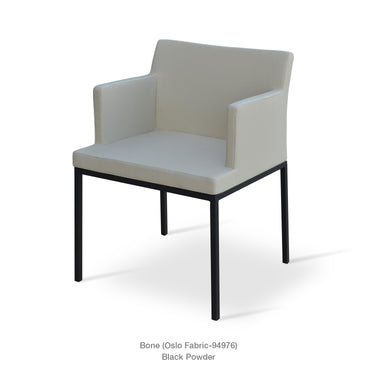 Soho Metal Armchair Fabric by SohoConcept - New