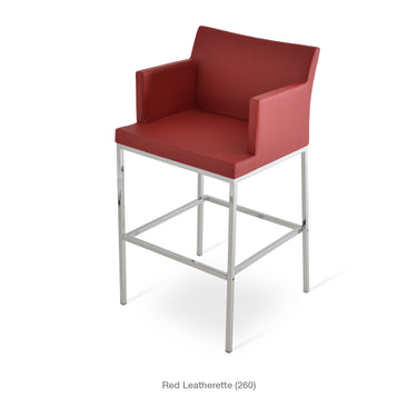 Soho Metal Stools Leather by SohoConcept - New