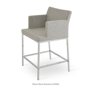 Soho Metal Stools Fabric by SohoConcept - New