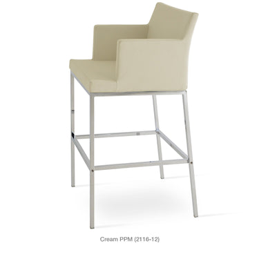 Soho Metal Stools Leather by SohoConcept - New