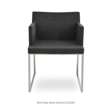 Soho Sled Armchair Fabric by SohoConcept - New
