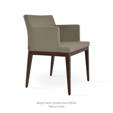 Soho Wood Armchair Fabric by SohoConcept - New