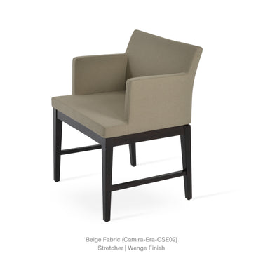 Soho Wood Armchair Fabric by SohoConcept - New