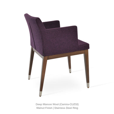 Soho Wood Armchair Fabric by SohoConcept - New