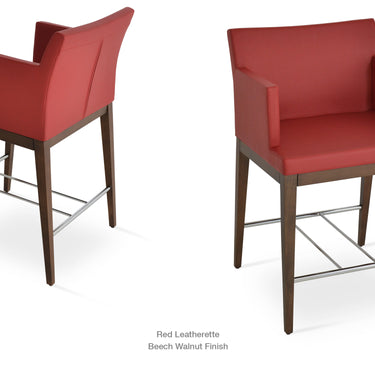 Soho Wood Stools Fabric by SohoConcept - New