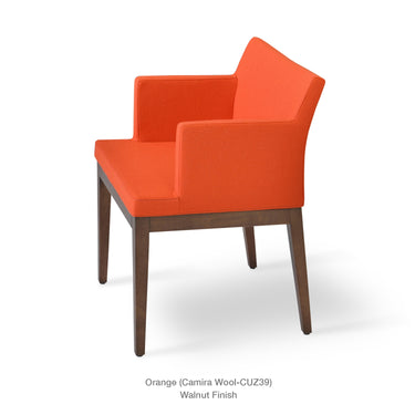 Soho Wood Armchair Fabric by SohoConcept - New