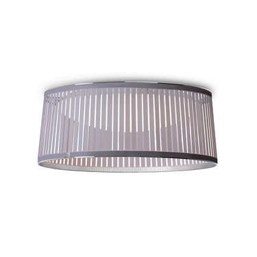 Solis Drum Designer LED Flush Ceiling Light with Fabric Shade by Pablo Designs - image 6