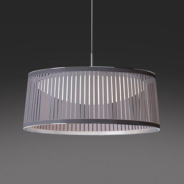 Solis Drum LED Pendant Light – Modern Fabric Pendant by Pablo Designs - image 4