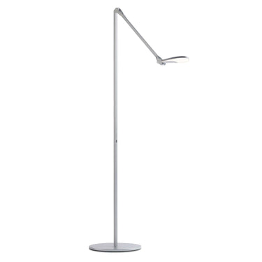 Splitty LED floor lamp providing soft ambient lighting for living rooms