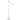 Splitty LED floor lamp providing soft ambient lighting for living rooms