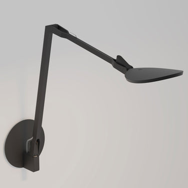 Modern Splitty Reach task lamp with wide LED head for office desk lighting