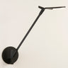 Splitty Wall Light by Koncept in matte black with adjustable LED arm design