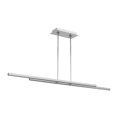 Stagger 60" adjustable linear suspension with rigid stems. Visual Comfort versatile design.