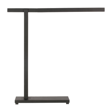 Stagger small table lamp Nightshade Black finish modern LED desk lamp