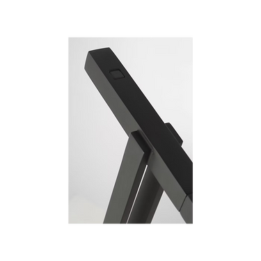Minimalist Nightshade Black table lamp for bedroom or office use