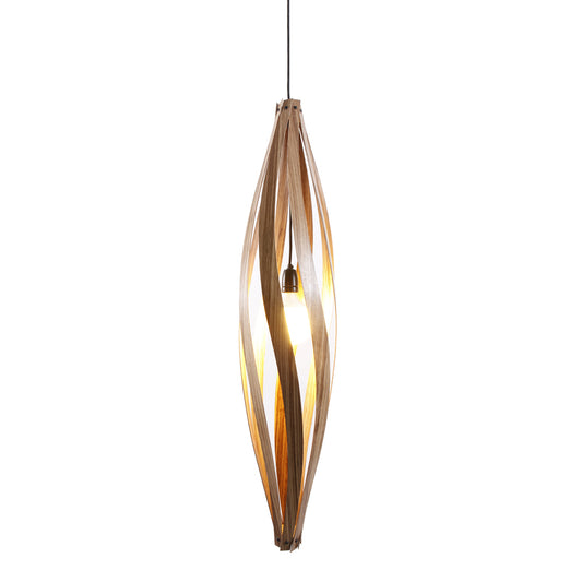 Stairwell Cocoon Pendant Light by MacMaster Design