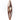 Wooden Cocoon Pendant Light with Spirals