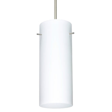 Handcrafted Opal Matte glass pendant shade featuring a smooth satin finish for modern interior lighting