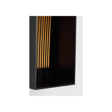 Modern black aluminum LED wall light Strum 21 inch wet rated sconce for patio and hallway lighting