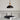 Coolicon Original 1933 Design Vitreous Enamel Pendant – Jet Black in a room, look 2