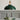 Coolicon Large 1933 Design Vitreous Enamel Pendant – Original Green in a room, look 10