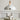 Coolicon Large 1933 Design Vitreous Enamel Pendant – Original White in a room, look 17