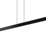 Single Gold Koncept Sub suspension lighting fixture for modern dining room.