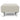 Innovation Living Deluxe Excess Ottoman With Chrome Legs