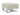 Innovation Living Deluxe Excess Ottoman With Chrome Legs