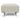 Innovation Living Deluxe Excess Ottoman With Chrome Legs