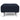 Innovation Living Deluxe Excess Ottoman With Chrome Legs