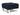 Innovation Living Deluxe Excess Ottoman With Chrome Legs