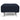 Innovation Living Deluxe Excess Ottoman With Chrome Legs