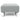 Innovation Living Deluxe Excess Ottoman With Chrome Legs