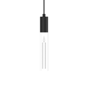 Matte Black Suspended Candle-Style LED Pendant Light – Residential & Commercial Use